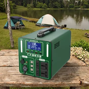 सीजे/ओएम फैक्टरी बिक्री पोर्टेबल पावर स्टेशन इनबिल्ट 1700w/2000w लिथियम आयन बैटरी स्टैंडअप मोड और एलसीडी डिस्प्ले के साथ - Product Image 5