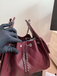 Bolso <span class=keywords><strong>de</strong></span> Cuero Genuino <span class=keywords><strong>de</strong></span> Lujo para Mujer con Cierre Rápido, Correa <span class=keywords><strong>de</strong></span> Hombro con <span class=keywords><strong>Cadena</strong></span> Personalizada a la Moda - Duradero - Product Image 3