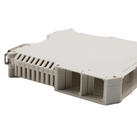 Boîtier de boîtier OEM en nylon PA66 en plastique personnalisé de haute qualité Boîtier de boîtier d'instruments électroniques Montage sur circuit imprimé Boîtier din