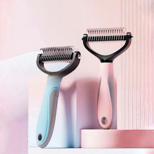 Peine para Mascotas de Doble Cara, Fácil de Limpiar, Construcción Duradera, Seguro, Desenreda Nudos, para Perros y Gatos, Limpieza, Belleza y Masaje, Productos para Mascotas - Product Image 6