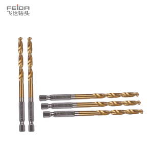 Feida Titan mạ coban HSS-Co mũi khoan <span class=keywords><strong>bit</strong></span> M2/6542 thép tốc độ cao tay phải nhiệt độ cao/Độ cứng bề mặt altin kết thúc - Product Image 3