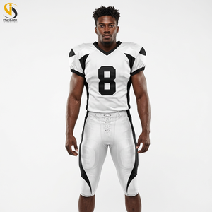 Uniforme de Fútbol Americano Unisex, Resistente y Transpirable, con Estampado Digital, 100% Poliéster, Anti-UV, para Juegos en Interiores y Exteriores - Product Image 2