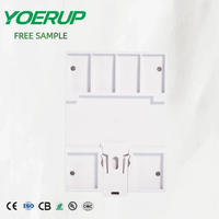 Meteran Energi Multifungsi Elektronik DC 2 Kawat 4P 300A 1000V DIN Rail Meteran Energi Digital LCD untuk Sistem Tenaga Surya