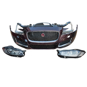 Sử Dụng Nhựa Cơ Thể Kit Cho Jaguar Xf Phía Trước Phía Sau Bumper Đèn Pha Lắp Ráp Tản Nhiệt Bumper Khung Radar Cho Ô Tô Bumper - Product Image 1