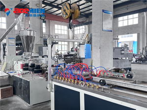 Acemien kapalı <span class=keywords><strong>WPC</strong></span> büyük duvar Panel yapma makinesi dekoratif PVC panjur Panel üretim hattı yapma - Product Image 2