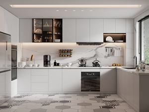 Gabinetes <span class=keywords><strong>de</strong></span> <span class=keywords><strong>Cocina</strong></span> <span class=keywords><strong>de</strong></span> Madera Hechos a Medida, Juego <span class=keywords><strong>de</strong></span> Gabinetes <span class=keywords><strong>de</strong></span> <span class=keywords><strong>Cocina</strong></span> Modernos, Sistema <span class=keywords><strong>de</strong></span> Almacenamiento Integrado para <span class=keywords><strong>Cocina</strong></span> - Product Image 4