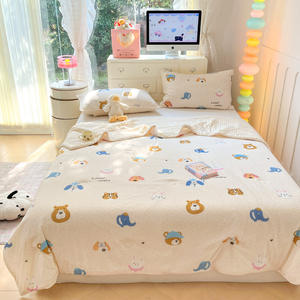 Edredón fresco de verano de 100% algodón, edredón de <span class=keywords><strong>aire</strong></span> acondicionado, edredón de verano de algodón tejido, niños encantadores disponibles - Product Image 2