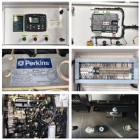 Groupe électrogène diesel de secours Perkins 120 kW 150 kVA triphasé 400 V 50 Hz certifié CE ISO avec alternateur Stanford de l'usine de générateurs de Guangzhou