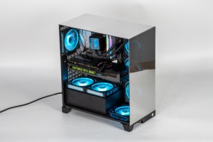ハイエンドカスタムUSB3.0 ATX/MATX/MiniITXゲーム用PCキャビネット透明強化ガラス水冷コンピュータケース - Product Image 2