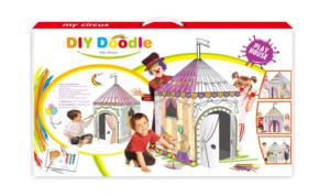 KSF 男女通用涂色纸游戏屋和绘图笔教育DIY涂鸦室儿童玩具 - Product Image 4