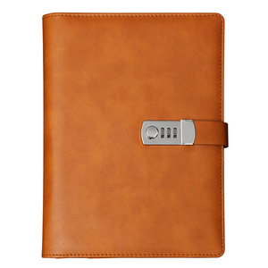 Пользовательский логотип A5 планировщик повестки дня 8000 мАч Power Bank бизнес-ноутбук зарядный журнал с блокировкой пароля - Product Image 3