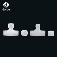 Bouchon en plastique durable et écologique en PE de 5,5 mm à visser pour poche souple (eau, vin, sauce soja)