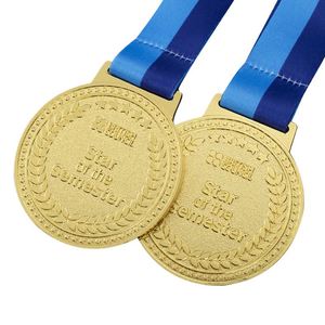 Medallas Personalizadas de Aleación de Zinc de Doble Cara en 3D, en Oferta, para Premios Académicos y Gimnasia - Product Image 1