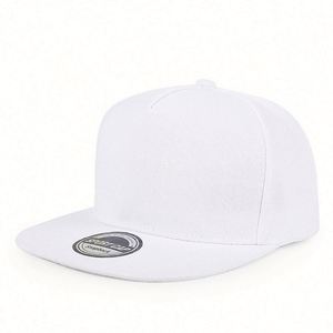 Gorra Plana de Cinco Paneles con Visera Plana, Estilo Hip-Hop, Color Sólido, con Logotipo Personalizado para Hombre - Product Image 6