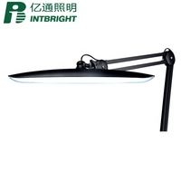 Lampe de travail LED à intensité variable pour table, éclairage industriel haute luminosité pour lecture, équipement d'éclairage professionnel pour tâches