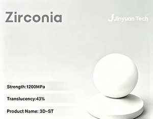 Disco de Zirconia CAD CAM de 95mm/98mm para Laboratorio Dental, Materiales de Odontología para Coronas y Puentes - Product Image 5