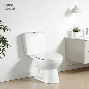 Inodoro <span class=keywords><strong>de</strong></span> Dos Piezas con Sifón Cerámico Moderno <span class=keywords><strong>de</strong></span> Buena Calidad y <span class=keywords><strong>Precio</strong></span> Accesible - Product Image 1