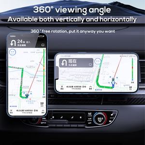 Support de téléphone pour voiture MEMO GW02, refroidissement du téléphone et charge rapide sans fil 15W pour iPhone, chargeur sans fil magnétique pour voiture - Product Image 5