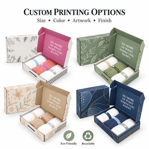 Caja de Envío Plegable con Impresión Personalizada Directa de Fábrica, Impresión a Todo Color, Caja de Regalo, Tamaño y Diseño Personalizados, Servicio Integral - Product Image 4