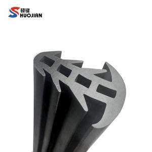 פרמיה t צורה להוסיף פס חותם רצועת חותם epdm מוצרי גומי ספריסר חיתוך מותאם אישית עבור לוחות סולאריים - Product Image 2