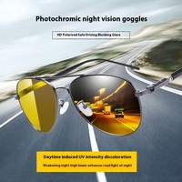 209 unisexe bleu polarisé photochromique lunettes de soleil jour nuit double usage UV400 lentilles Logo sur lentille en gros conduite mode lunettes