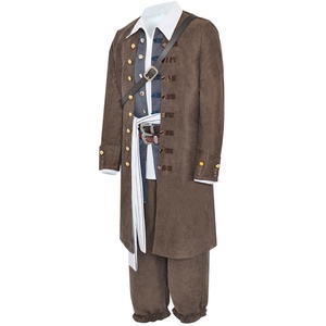 Korsanlar Film Cosplay Kostüm Erkekler Yetişkin Rönesans Vintage Şövalye Faire Karnaval Parti Kostüm - Product Image 2