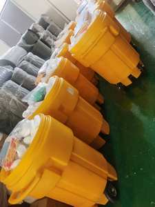 Roda ABS 95 Gal kualitas tinggi untuk lingkungan manajemen kebocoran minyak beroda penyelamatan Overpack <span class=keywords><strong>Kit</strong></span> tumpahan penyerap Drum - Product Image 4
