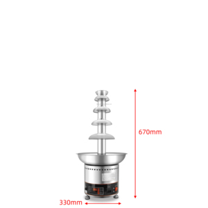 Air Mancur Cokelat Multifungsi 6 Lapis Menara Peleburan - Ditenagai Listrik Mudah Dioperasikan - Pesta Ulang Tahun Anak-anak Hidangan Penutup Kacang Buah - Product Image 1