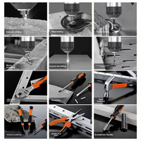 Qualité industrielle et bricolage personnalisable OEM outils à main voiture de plantation ensemble d'outils de jardin valise comprend tournevis peu quantité minimale de commande 1 ensemble