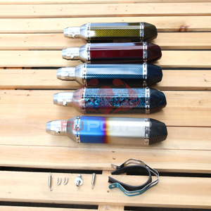 Silenciador de escape de motocicleta nuevo Universal personalizado DB Killer para R15 Tmax500 FZ6 Mt07 <span class=keywords><strong>Er6n</strong></span> Gsxr150 GSXS125 MT03 ZX25R G310R CB150R - Product Image 3