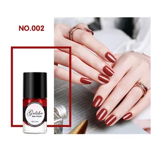 Private Label Japanse Koreaanse Mini Nail Verharder Lak Polish Metallic Holografische Kleur Veranderen Vinger Nagellak Vegan