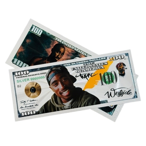 2026 2 Model Uang Kertas 2PAC Biggie Populer Berlapis Perak 24K untuk Koleksi - Product Image 2