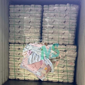 ผ้าเช็ดทำความสะอาดสี 100% ผ้าฝ้าย ผลิตจากโรงงาน ผ้าเช็ดอเนกประสงค์ ผ้าเช็ดทำความสะอาดอุตสาหกรรมมือสองสำหรับทำความสะอาด - Product Image 1