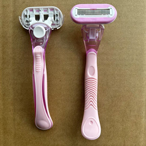 <span class=keywords><strong>Rasoir</strong></span> pour femmes le plus vendu, cartouche à 5 lames à dos ouvert, lames en acier inoxydable, sûr pour le visage - Product Image 5