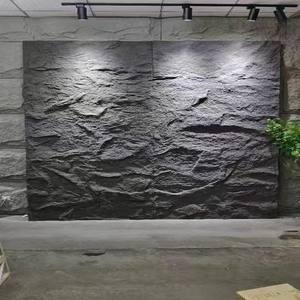 Grand panneau flexible en pierre martienne artificielle 3D Panneau <span class=keywords><strong>mural</strong></span> léger en PU pour décoration murale intérieure et extérieure - Product Image 6