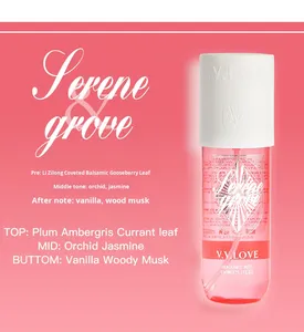 Brume corporelle parfumée tropicale de Zhejiang 150 ml pour le commerce extérieur, senteur agrumes pour femmes, vente en gros - Product Image 5