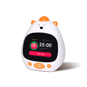 Trẻ em học đồng hồ giảng dạy Wifi thời tiết âm nhạc nói chuyện đồng hồ robot với đếm ngược Pomodoro hẹn giờ cuộc sống Thông Minh Kỹ thuật số Đồng hồ báo thức - Product Image 1
