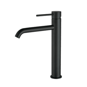 Modern Luxury Single-Handle Water <strong>Taps</strong> <strong>Black</strong> 304 Stainless Steel Bathroom Basin Faucets - Product Image 1