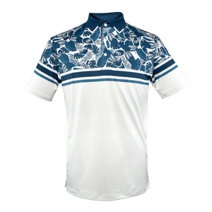 New Arrival Men's Polo Golf Shirt with Polyester Spandex Quick Dry and 4 Way Strech Custom Logo for OEM/ODM - Product Image 1