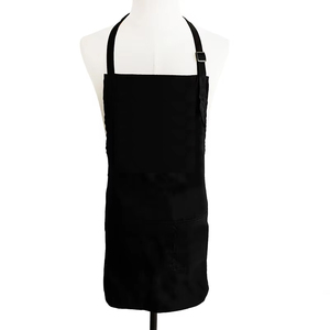 Delantal sin mangas <span class=keywords><strong>de</strong></span> camarero <span class=keywords><strong>de</strong></span> cocina con logotipo personalizado, respetuoso con el medio ambiente, jardinería, uso <span class=keywords><strong>de</strong></span> peluquero, Color marrón con bolsillos - Product Image 6