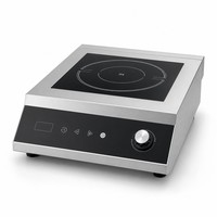 Table de cuisson à induction plate commerciale 5000W 110V 220V, robuste, pour restaurant, hot pot et cuisine professionnelle