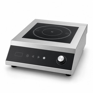 Table de cuisson à induction plate commerciale 5000W 110V 220V, robuste, pour restaurant, hot pot et cuisine professionnelle - Product Image 1