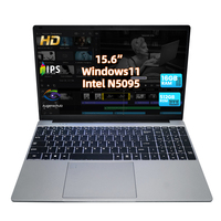 Nouvel Ordinateur Portable Intel 15,6'' N5095 2026, Windows 10/11, Vente en Gros, Faible Quantité Minimale de Commande, Ordinateurs Portables Personnalisés