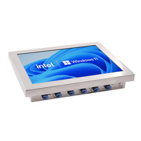 Tablette tactile étanche IP67 de 15 pouces en acier inoxydable pour usage marin, idéale pour bateaux