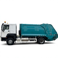 Camion à ordures compacteur Sinotruk HOWO 4X2 16CBM, camion de collecte des déchets