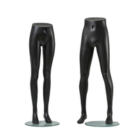 Fibre de verre hommes jambes factice demi corps pantalon modèle Jeans Mannequin bas forme vêtements affichage