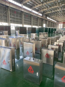 Caja de distribución de energía eléctrica de metal para exteriores directa de fábrica para instalación de farolas - Product Image 5