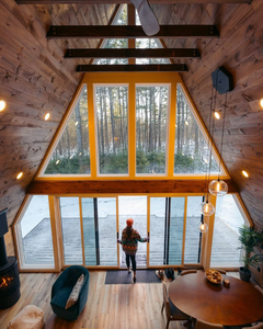 <span class=keywords><strong>Casa</strong></span> Modular Triangular de Bajo Costo, Kit de <span class=keywords><strong>Casa</strong></span> de Madera Tipo Hotel/Caravana con Diseño en A para Vivienda <span class=keywords><strong>Rural</strong></span> y Dormitorios - Product Image 4