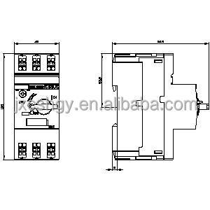 3RV2011-1FA20 SIRIUS Industrial <b>Control</b> Equipment <b>Motor</b> Starting Protector/circuit Breaker 3RV2 Protector - Product Image 2