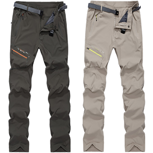 <span class=keywords><strong>Pantaloni</strong></span> Casual <span class=keywords><strong>Slim</strong></span> <span class=keywords><strong>Fit</strong></span> Elasticizzati Cargo Dritti 5XL da Uomo per <span class=keywords><strong>Trekking</strong></span>, Pesca, Campeggio, Arrampicata, Escursionismo, Sci, Tinta Unita, Vita Media - Product Image 1